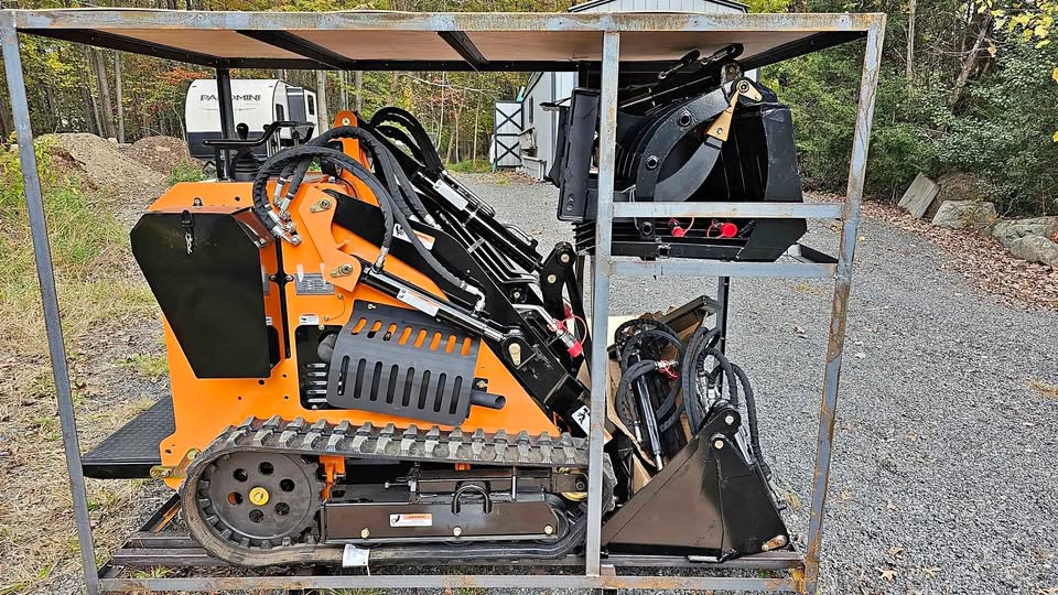 Mini Skid Steer Rental – Stand-Behind Compact Crawler Loader - Image 2
