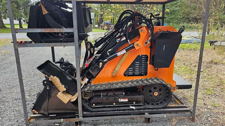 Mini Skid Steer Rental – Stand-Behind Compact Crawler Loader